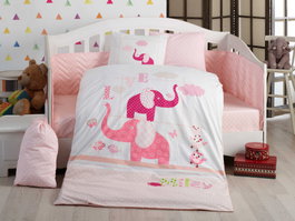 L'essentiel linge de maison Juego de funda nórdica Preety - Pink